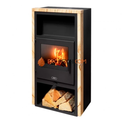 Печь-камин ABX Narvik I бразильский песчаник