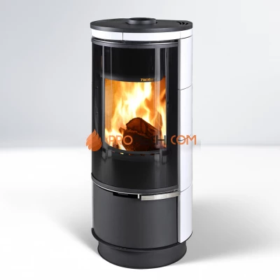 Печь-камин Thorma ANDORRA Plus Ceramic, белая