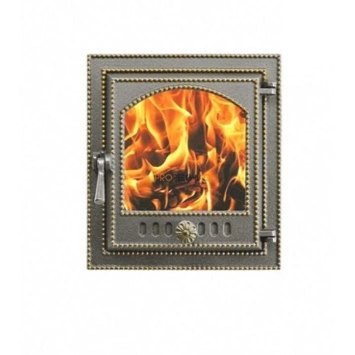 Каминная дверца Везувий 210 (бронза)