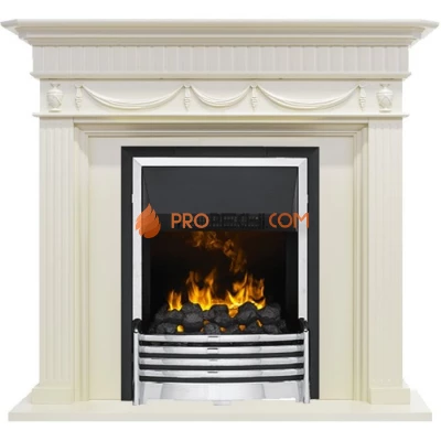 Каминокомплект Dimplex Corfu - Слоновая кость с очагом Flagstaff