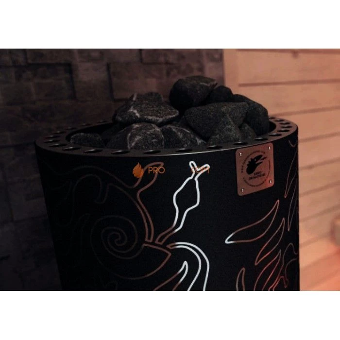 Электрическая печь SAWO Dragonfire FiberJungle DRF3-60NS-P-C 6 кВт (пульт и блок мощности докупаются отдельно)