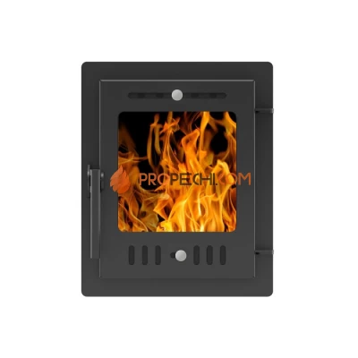 Дверка Везувий каминная 210 (М) Антрацит