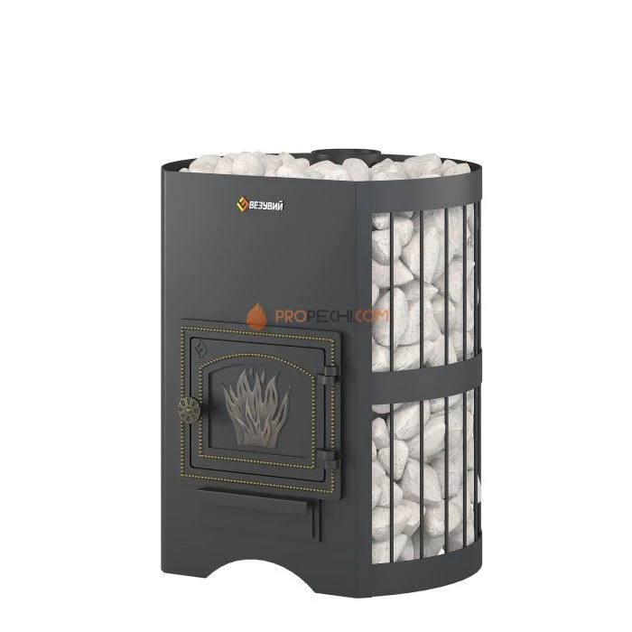 Дровяная печь для бани Везувий Скиф 16 (ДТ-3) Стандарт б/в