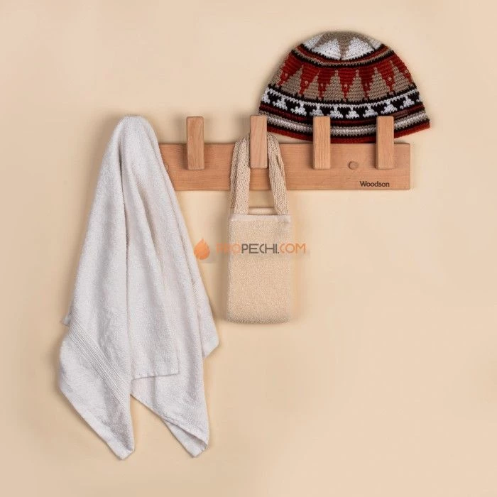 Вешалка Woodson D5, 5 креплений, ольха