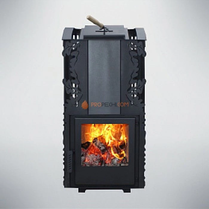 Дровяная печь для бани Варвара Терма Каменка укороченная
