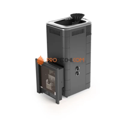 Печь для бани Таймыр XXL 2017 Carbon Термофор Таймыр XXL 2017 Carbon БСЭ ЗК ТО антрацит