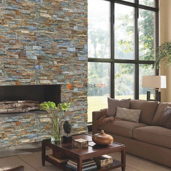 Панель Модерн Кварцит Мультиколор (350х180мм) упак. (6шт/0,378м2)