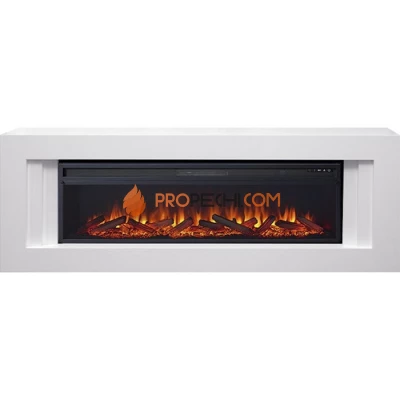Каминокомплект Royal Flame Line 60 - Белый с очагом Vision 60 LOG LED