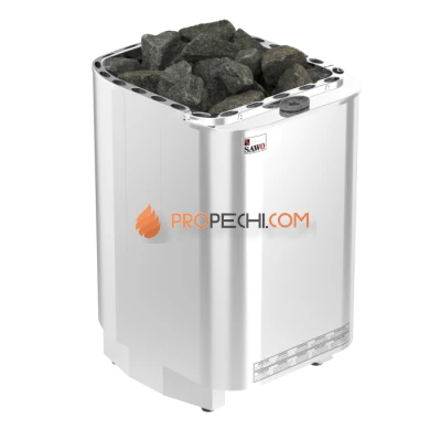 Электрическая печь SAWO SAVONIA COMBI SAVC-90NS-Z 9 кВт (встроенный парогенератор, пульт и блок мощности докупаются отдельно)