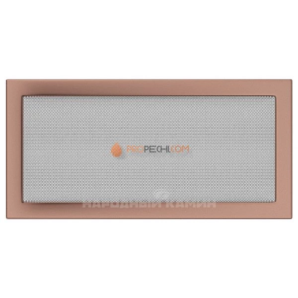 Вентиляционная решетка Kratki 200х426 мм. медь гальванизированная