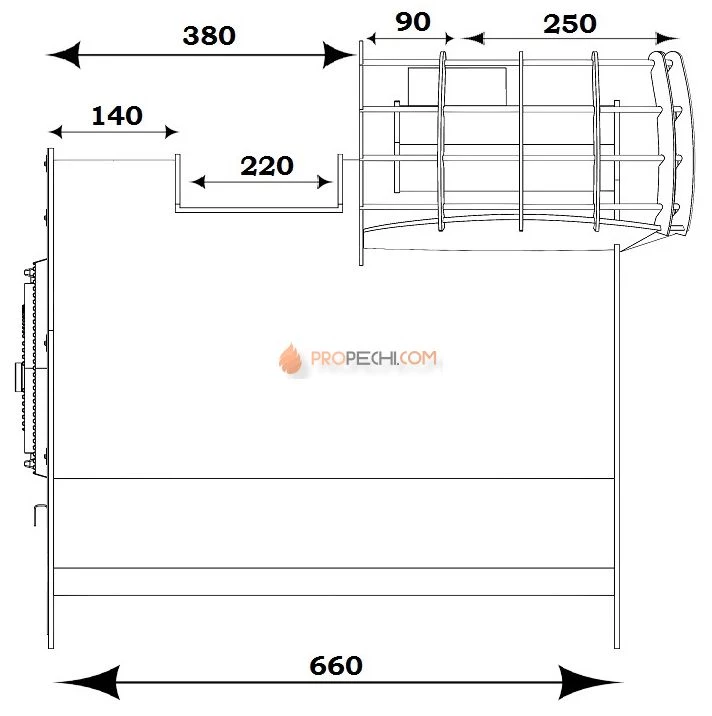 Банная печь Царь Печи Любаня Премиум