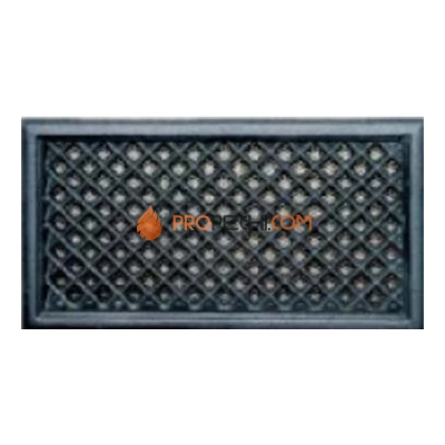 Решетка каминная чугунная Каро 315х160 Tarnavva