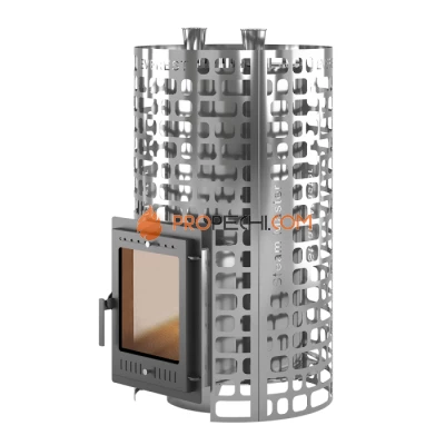 Дровяная печь для бани Эверест Steam Master 44 INOX (320М) б/в