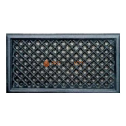 Решетка каминная чугунная Каро 315х160 Tarnavva