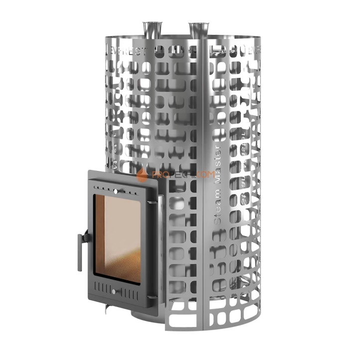Дровяная печь для бани Эверест Steam Master 44 INOX (320М) б/в