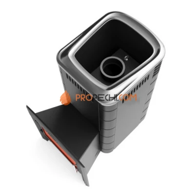 Печь для бани Термофор Каронада XXL Heavy Metal Витра антрацит