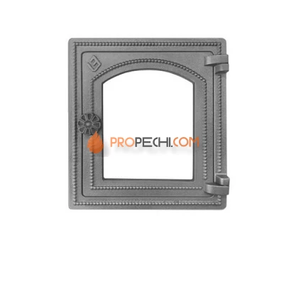 Печная дверца Везувий ДТ-4С (не крашенная)