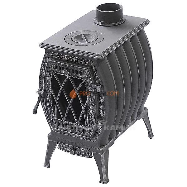 Чугунная печь Рубцовск ПМЧ-10С (патина)