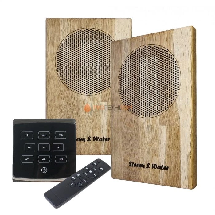 Комплект акустической системы SW 2 Black ECO Wood, Прямоугольник (Встраиваемый)
