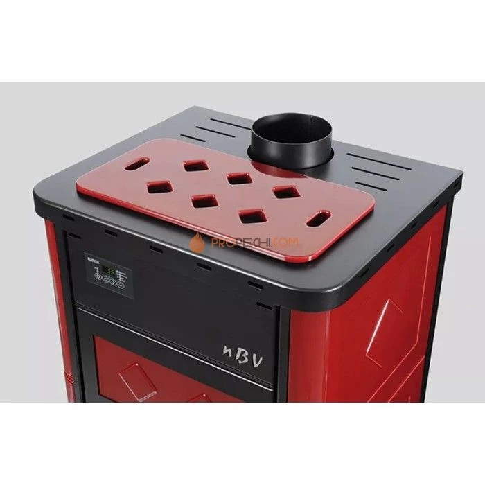 Отопительная печь Klover BELVEDERE 30 (серебро)