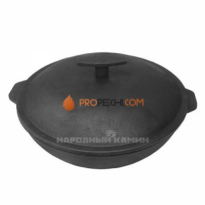 Гриль-жаровня с крышкой Рубцовск "Сибирячка" СГ280/55ШКр для всех видов варочных поверхностей