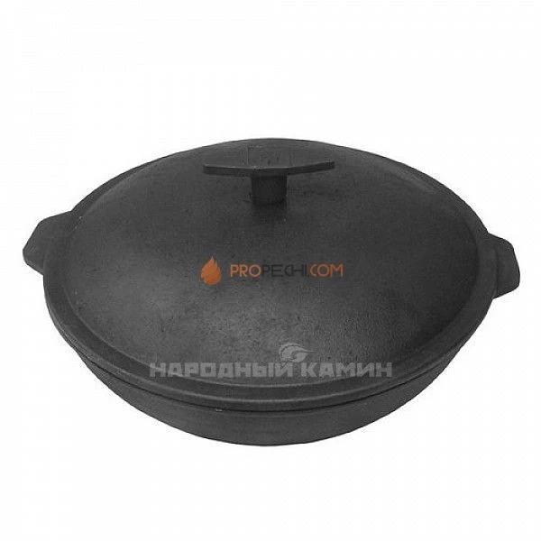 Гриль-жаровня с крышкой Рубцовск "Сибирячка" СГ280/55ШКр для всех видов варочных поверхностей