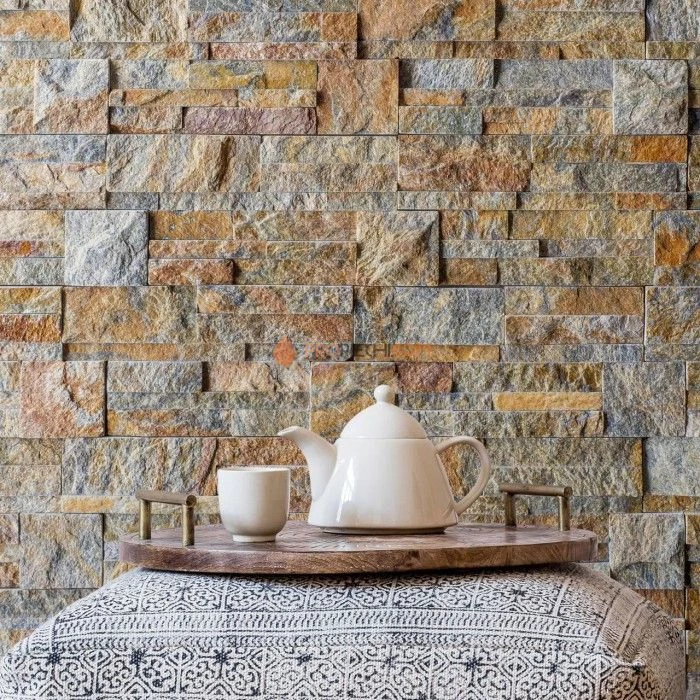 Панель Модерн Кварцит Мультиколор (350х180мм) упак. (6шт/0,378м2)