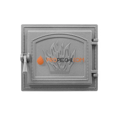 Печная дверца Везувий 261 (не крашенная)