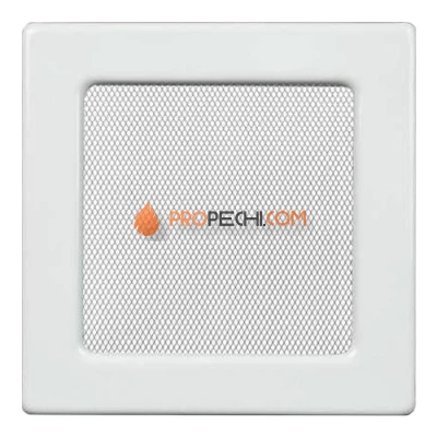 Вент.решетка 170х170 мм. белый