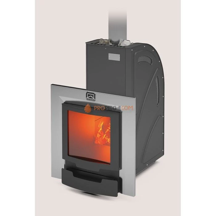 Печь для бани Теплодар Каскад-12 Т Панорама