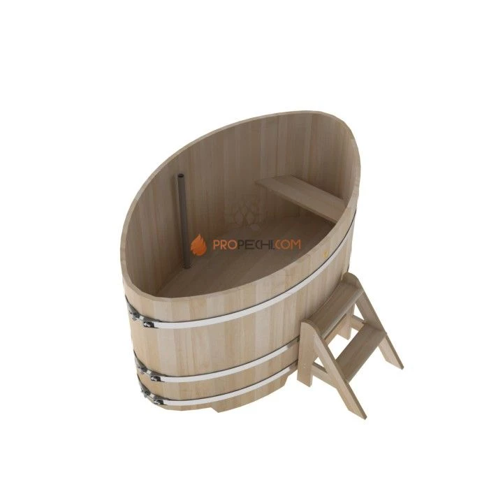 Купель BentWood овальная из кедра 1,08х1,75 премиум