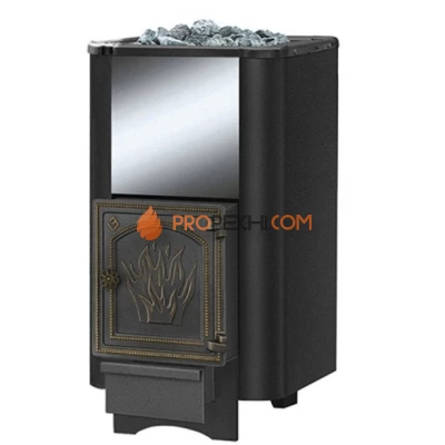 Чугунная печь для бани Везувий Сенсация 28 Антрацит (ДТ-4) б/в