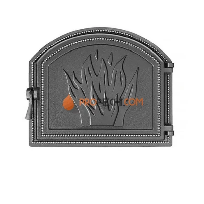 Каминная дверца Везувий 218 (антрацит)