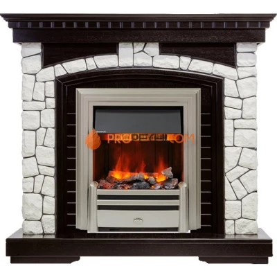 Каминокомплект Dimplex Glasgow - Венге / Белый с очагом Chesford