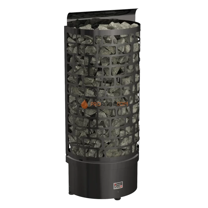 Электрическая печь SAWO ARIES ARI3-90Ni2-WL-BL-P-C 9 кВт (встроенный блок мощности, пульт докупается отдельно), черная