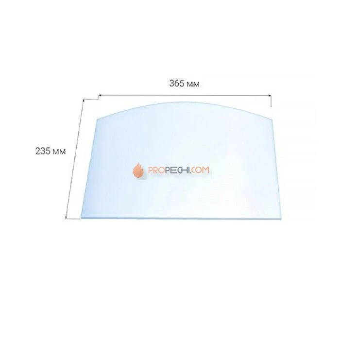 Стекло для дверцы Везувий 222 (Арка)