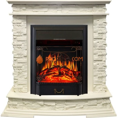Каминокомплект Royal Flame Luzern - Слоновая кость с очагом Majestic FX Black