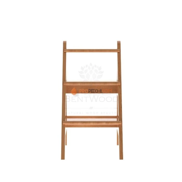Лесенка BentWood для купели 3 ступени из натурального дуба