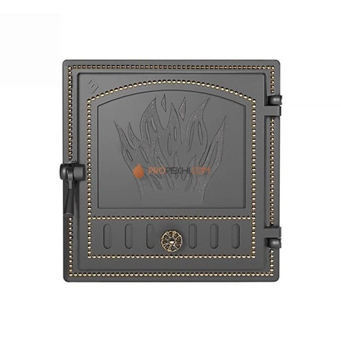 Каминная дверца Везувий 281 (Бронза)