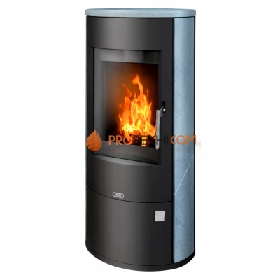 Печь-камин ABX Aspen 5 черная сталь талькомагнезит