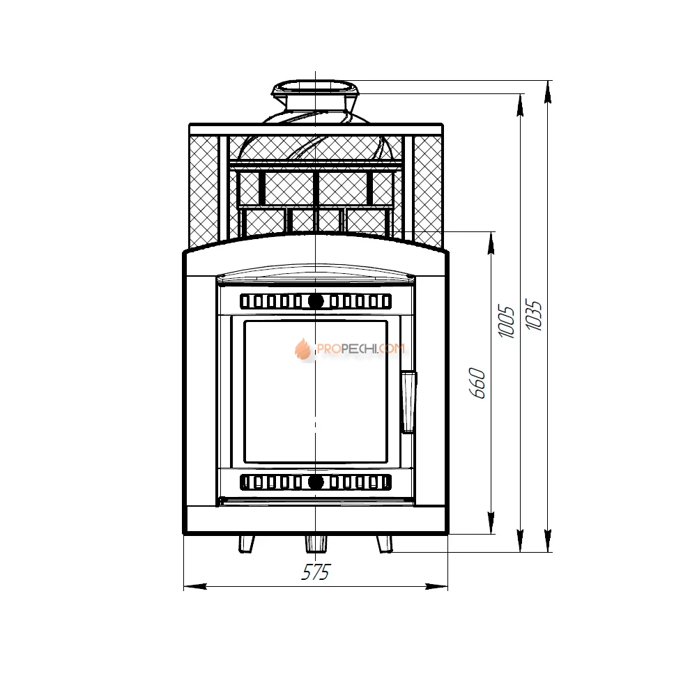 Банная печь Атмосфера XL+ сетка нержавейка