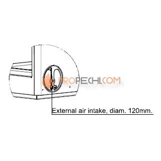 Печь-камин Liseo Castiron LCI 5 GF Sky