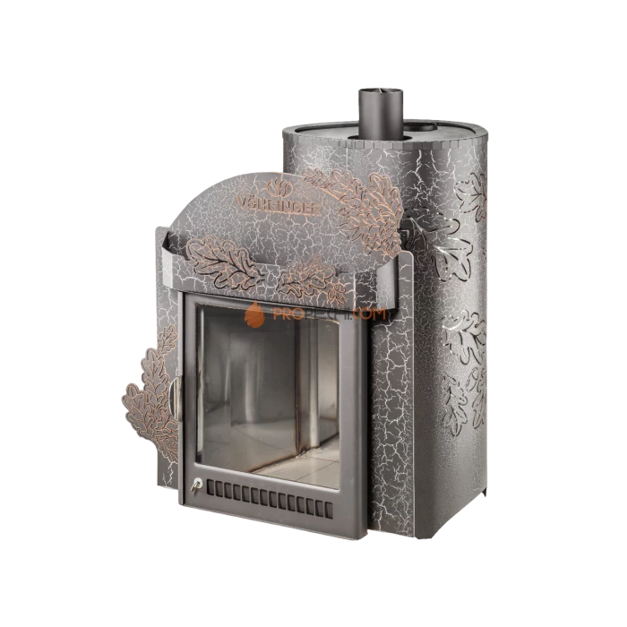 Дровяная печь для бани Ферингер Макси в кожухе Дуб до 38 м³