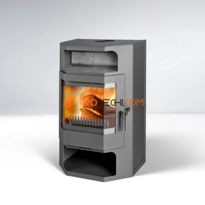 Печь-камин Thorma FRANKFURT, серая