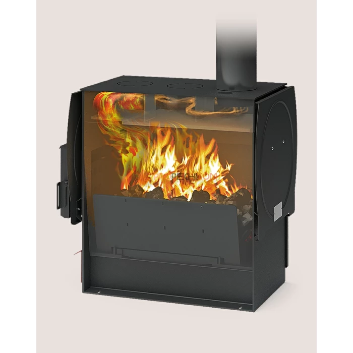 Отопительная печь Теплодар Локомотивъ-120 (2019)