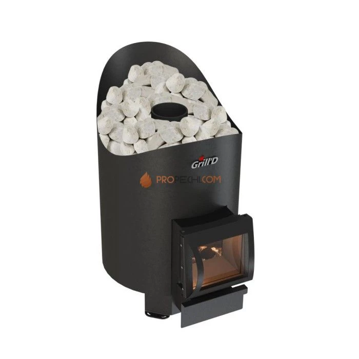 Дровяная печь для бани Grill’D Aurora 180 Short