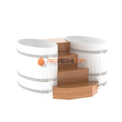 Подиум BentWood на 2 купели 0,69х1,31 из натурального дуба