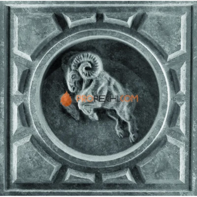 Изразец Овен 604 Talc