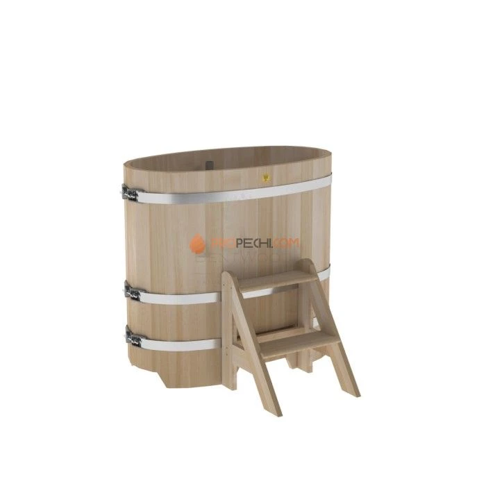 Купель BentWood овальная из кедра 0,59х1,06 премиум