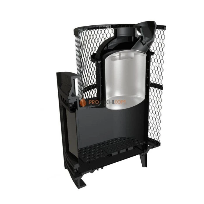 Печь банная «Атмосфера L» сетка нержавейка